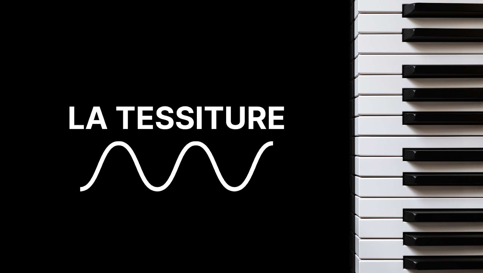 La tessiture